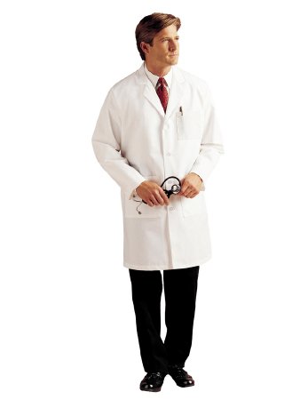 Picture of Lab Coat White Size 42 Knee Length Reusable3132WWY42