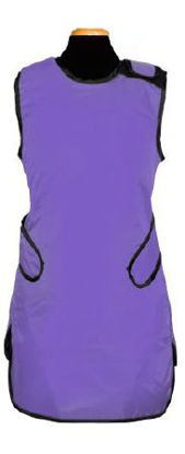 Picture of X-Ray Apron Purple Stretch Back Reverse Wrap Style Medium26582-21-MED