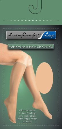 Picture of Compression Stocking Knee High X-Large Black1648 BLA XL