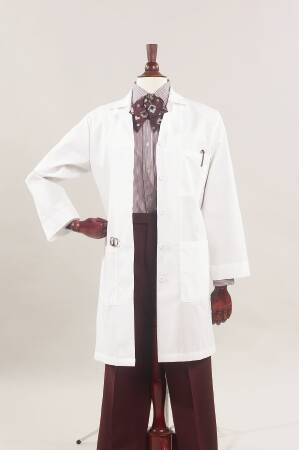 Picture of Lab Coat White Medium Knee Length Reusable400-M