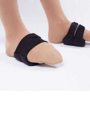 Picture of Restless Leg Foot Wrap restiffic® Foot Size 2 Black Open ToeRLF15U2