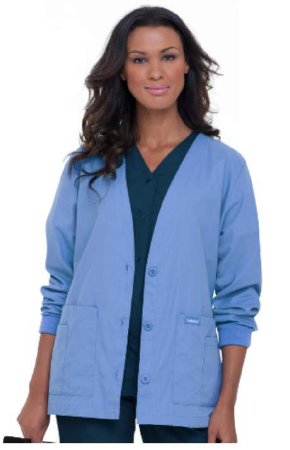 Picture of Warm-Up Jacket Ceil Blue Small Hip Length Reusable7535BCPSM