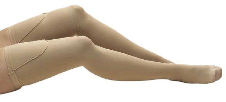 Picture of Anti-embolism Stocking Truform® Thigh High Large Beige Closed Toe8810-BG-LG
