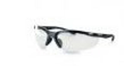 Picture of Safety Glasses Elite Safety Series Rimless Wrap Antifog Coating Clear Tint Polycarbonate Lens Gray Frame Over Ear One Size Fits MostVSL009PS