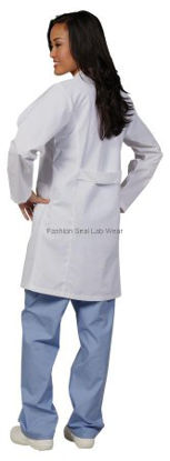 Picture of Lab Coat White 2X-Large Knee Length Reusable3416-2XL