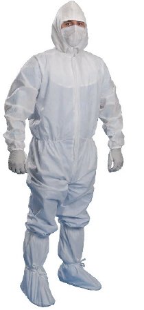 Picture of Cleanroom Coverall Kimtech Pure™ A5 Medium White Disposable Sterile19057476