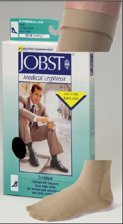 Picture of Compression Socks JOBST® for Men Knee High Small Navy Closed Toe110336