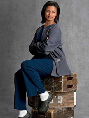 Picture of Warm-Up Jacket White Medium Hip Length Reusable75221WHITEMED