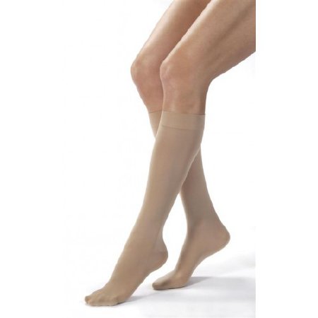 Picture of Compression Stocking JOBST® Opaque Knee High X-Large Natural Closed Toe115379