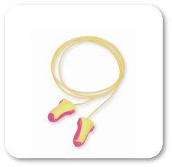 Picture of Ear Plugs Laser Lite® Corded One Size Fits Most Magenta / YellowLL-30
