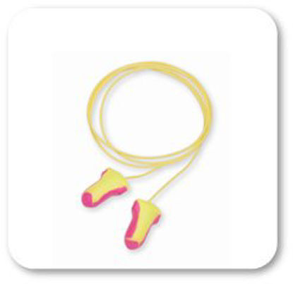 Picture of Ear Plugs Laser Lite® Corded One Size Fits Most Magenta / YellowLL-30