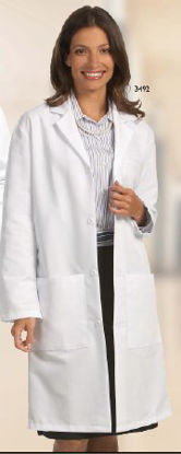 Picture of Lab Coat White Small Knee Length Reusable415-S