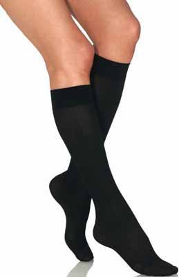 Picture of Compression Stocking JOBST® UltraSheer Knee High Large Classic Black Closed Toe119234