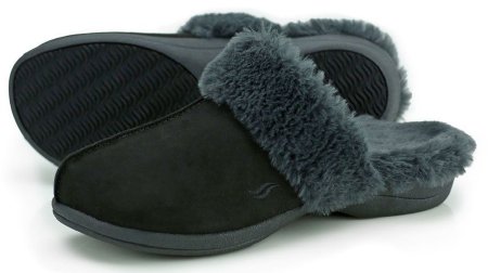 Picture of Orthotic Slipper Powerstep® Luxe Black Closed Toe8850-1008