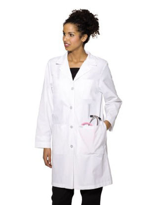 Picture of Lab Coat White Size 12 Knee Length Reusable3153WWVC12