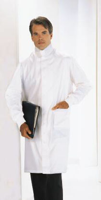 Picture of Lab Coat White X-Large Knee Length Reusable403-XL