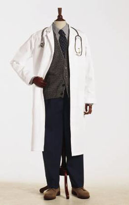 Picture of Lab Coat White Size 48 / X-Long Knee Length Reusable6480-SZ48