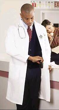 Picture of Lab Jacket White Size 42 Hip Length Reusable447-SZ42