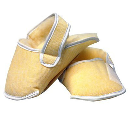 Picture of Slippers Medium / Large Yellow Hook and Loop Strap703353