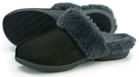 Picture of Orthotic Slipper Powerstep® Luxe Black Closed Toe8850-1011