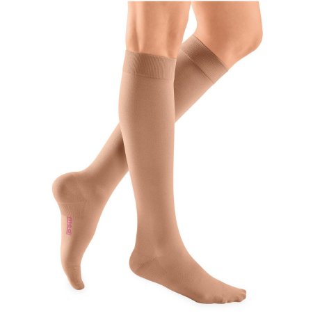 Picture of Compression Stocking mediven plus Knee High Size 7 Beige Closed Toe29807