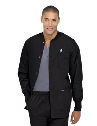Picture of Warm-Up Jacket Black Medium Hip Length Reusable7551BKPMED