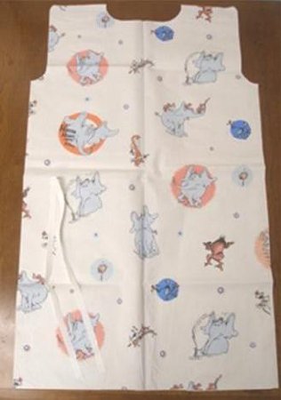 Picture of Patient Exam Gown TIDI® Medium Lavender / Mauve Disposable982442