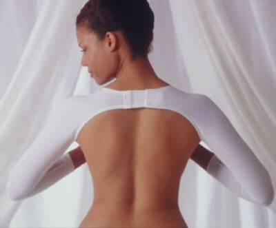 Picture of Compression Sleeve Medium White ArmWCS_M_W_LS