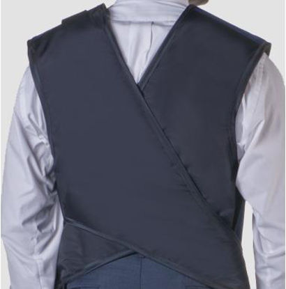 Picture of X-Ray Apron with Thyroid Collar Teal Easy Wrap Style Large65023TC-14