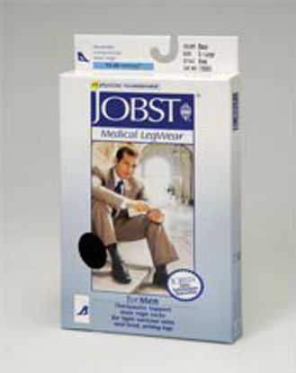 Picture of Compression Socks JOBST® Knee High Medium Black Open Toe115433