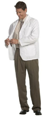 Picture of Lab Jacket White 2X-Large Hip Length Reusable180-2XL
