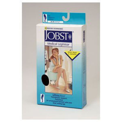 Picture of Compression Pantyhose JOBST® UltraSheer Waist High Small Classic Black Closed Toe121515