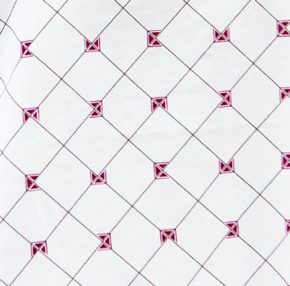 Picture of Patient Exam Gown Large Burgundy Print Reusable74N12426