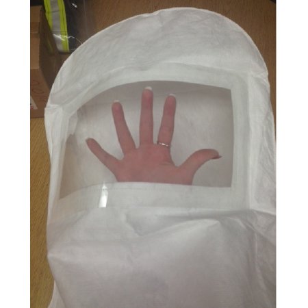 Picture of Protective Hood with Shield One Size Fits Most WhiteMTR-755R