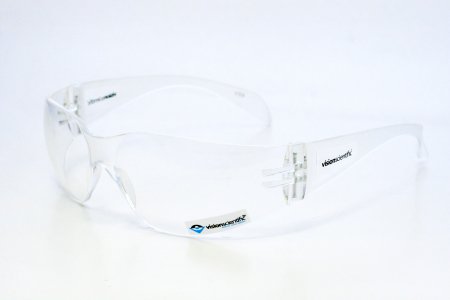 Picture of Safety Glasses with Readers Elite Safety Series Wrap Antifog Coating Clear Tint Polycarbonate Lens Clear Frame Over Ear One Size Fits MostVS9-3.0