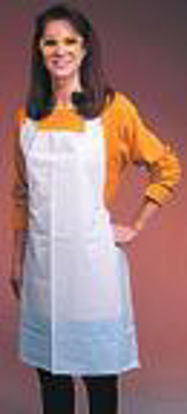 Picture of General Purpose Apron KleenGuard™ A20 Bib Style White Disposable1798154C