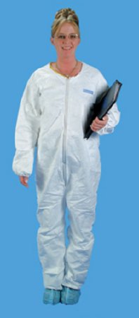 Picture of Coverall DuPont™ Tyvek® Large White Disposable NonSterile12080L
