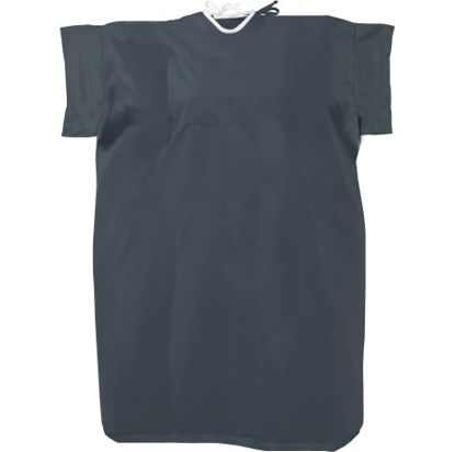 Picture of Patient Exam Gown DermaTherapy® 10X-Large Gray Reusable749D8040