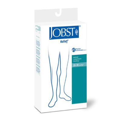 Picture of Compression Stocking JOBST® Relief® Thigh High Small Beige Closed Toe114640