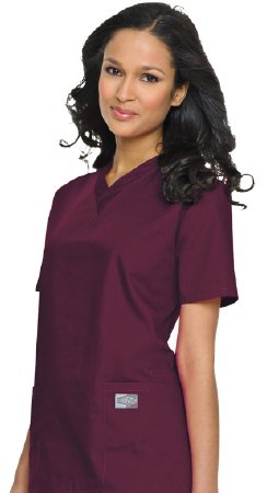 Picture of Scrub Shirt Large Taupe 3 Pockets Short Set-In Sleeve Female70221TAUPELG