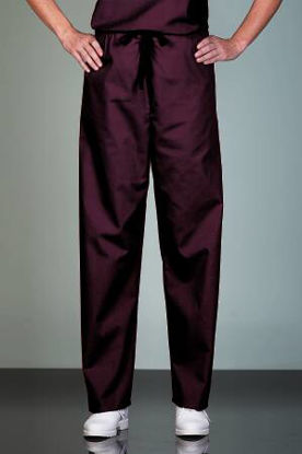 Picture of Scrub Pants Poplin® Medium Burgundy Unisex78841-M