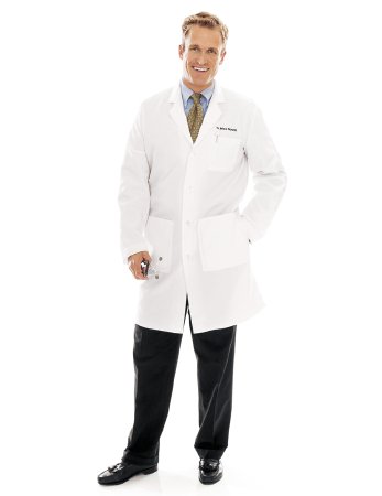 Picture of Lab Coat White Size 44 Mid Length Reusable3124WWSC44T