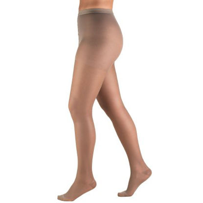 Picture of Compression Pantyhose Truform® Waist High Tall Taupe Closed Toe1775TP-T