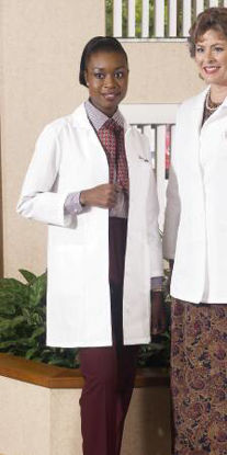 Picture of Lab Coat White Large Knee Length Reusable437 L