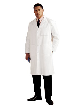 Picture of Lab Coat White Size 46 Knee Length Reusable3140WWT-46