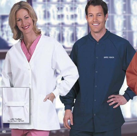 Picture of Warm-Up Jacket Navy Blue Medium Hip Length Reusable7708-M