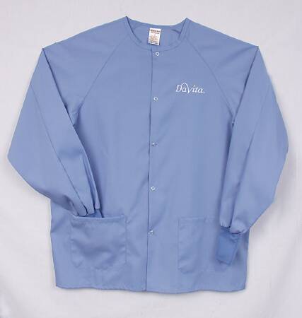 Picture of Warm-Up Jacket Ceil Blue X-Large Hip Length Reusable7690-XL