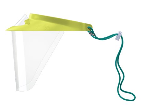 Picture of Face Shield Kit Polysoft One Size Fits Most Full Length Ventilated Reusable NonSterile206PV-NY