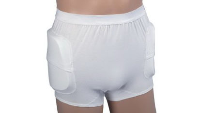 Picture of Hip Protection Brief AliMed® HipShield™ X-tra Brief Small White Unisex713286/NA/NA/SM