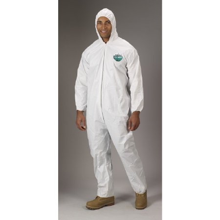 Picture of Coverall with Hood MicroMax® Large White Disposable NonSterileMTR-TG428L